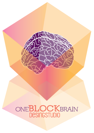One Block Brain · Diseño gráfico · Web · Branding