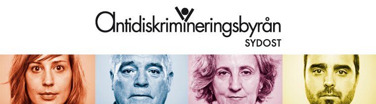 Antidiskrimineringsbyrån Sydost.
För mångfald och lika rättigheter - mot diskriminering.

Kalmar län, Kronobergs län, Blekinge län.