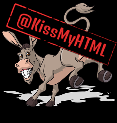 KissMyHTML's profile picture. You are going to fall in love with HTML and if you dare to even think otherwise I'll hunt you DOWN and make you KISS MY HTML! #HTML #WEB #VALIDATEORDIE
