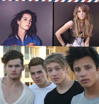 3 Best friends who absolutely love Angie Miller, What About Tonight and Katy Perry. :D