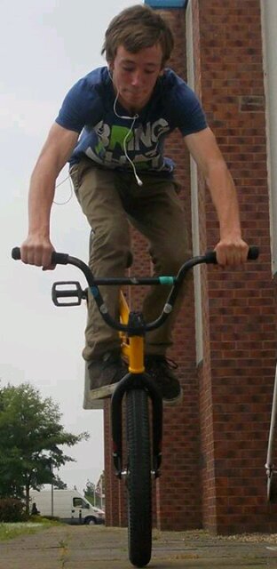 In order to live, you have to ride.