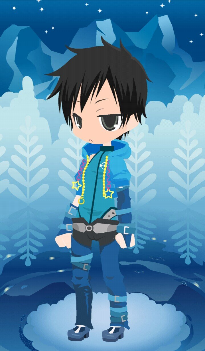 Treash_F's profile picture. 주로 반말,초면엔 존댓말/18세/185cm/쿨데레/특이한 스타일의 파란계열 옷에 얼음계열 공격을 하기도 함/능력은 ?/조용하고 쿨함,냉정하고 냉랭한 성격