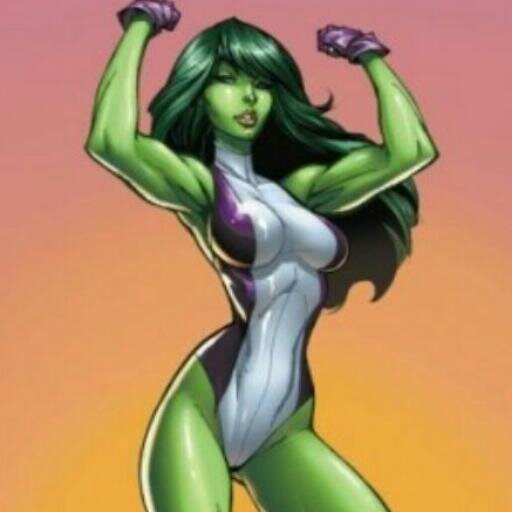 Former lawyer.
Current hero and baddest lady in the verse.
Being green ain't easy. Flying solo!