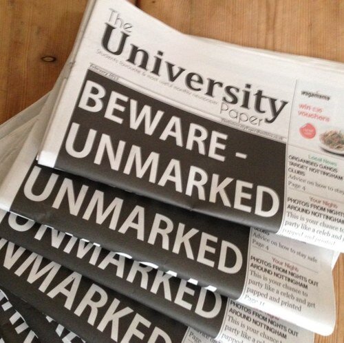 We pride ourselves on the help and advice we provide advertisers. The University Paper team will tweet on latest trends and advice within the student market.