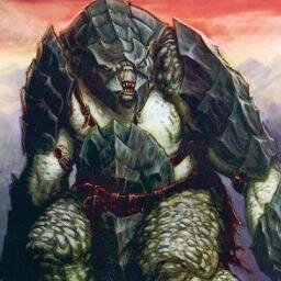 ¡¡GRUUUUAAAAAAARRGGH!! ¡SHO GAD ADOL! Jefe Troll de la raza oscura de los Olog-hai. NUZDIGID? Nuzdi gast... [¿LO OLÉIS? Es el olor a miedo...] #SpanishFakeESDLA