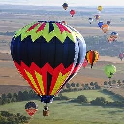 Ballonvaren in de regio Oss.