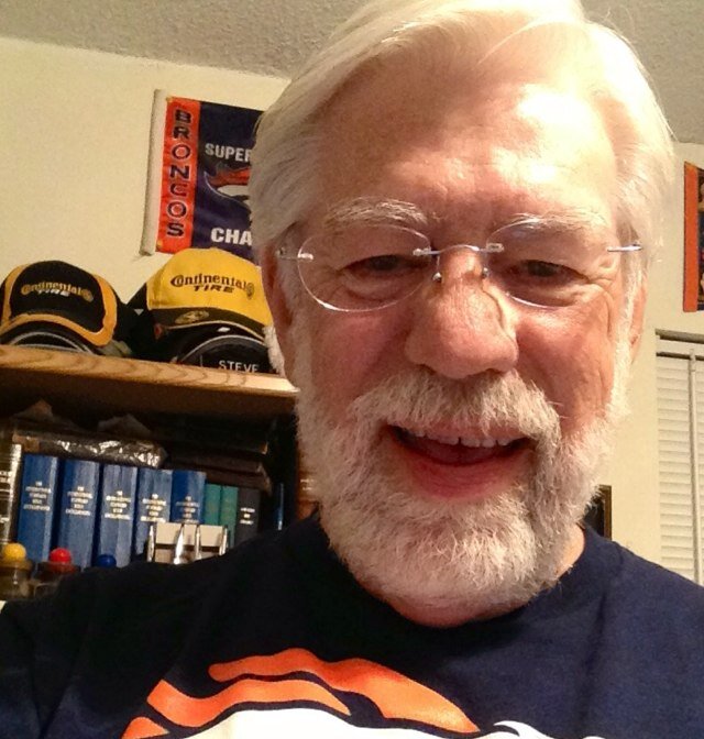 Chaplain, Motorsports Ministries & Good Shepherd Hospice; Denver Broncos Fan since 1960; Faster Pastor for SCCA CFR, IMSA & PWC; F1 Follower & Fan!