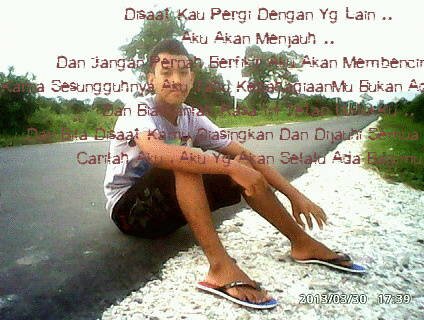 Ttl : kualakapuas-31-01-1997

Facebook : Adi Z Ghen(Adi Nakk PLt).
Planet Biru : Adi Z Ghen.
Eskimi : AdiZGhen.
085348460860
