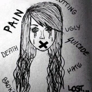 im only a 15yr old female.
Depression, Insomniac, ED, Schizophrenic, Suicidal, DID, Paranoid, PTSD, Anxiety, Health issues.