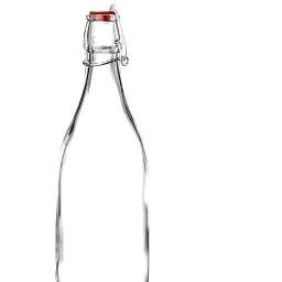 Recycelte Flasche mit erotischer Neigung.