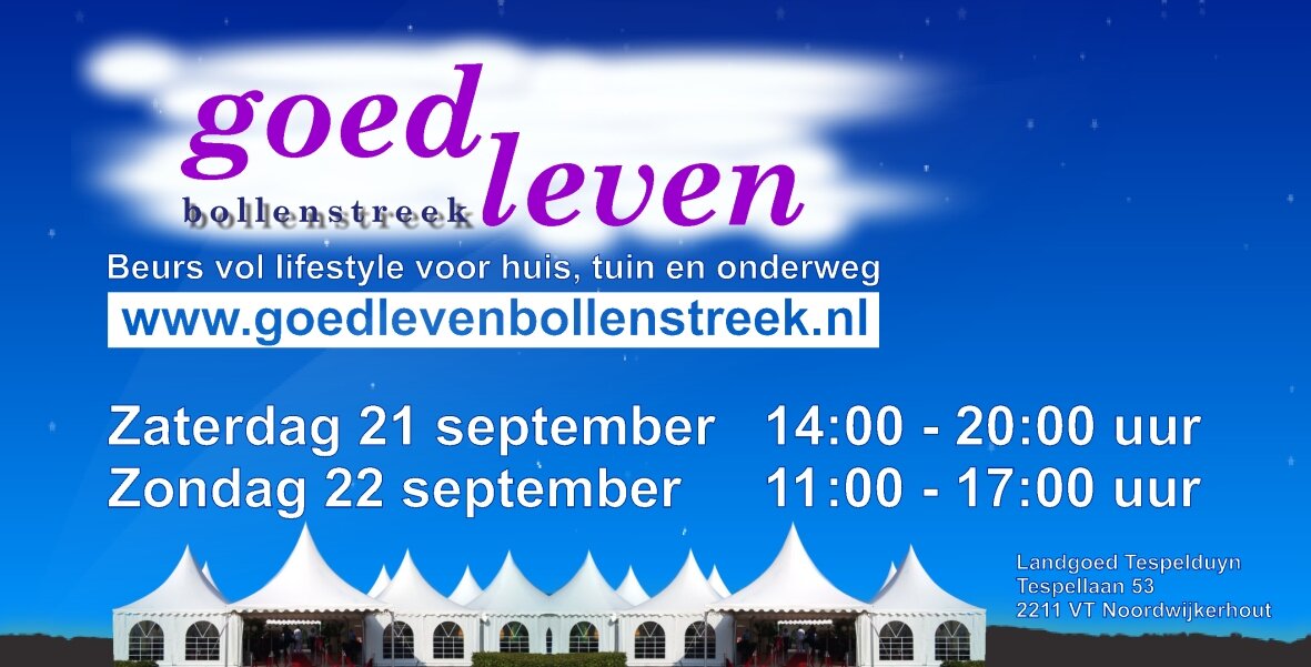 De mooiste beleving van de Bollenstreek: Goed leven Bollenstreek