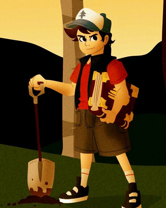 Dipper Pines: International Boy of Mystery, Supernatural guru, bona fida detective.
