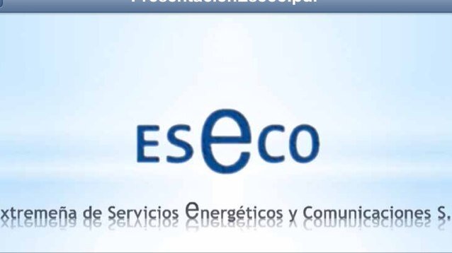 ESECO empresa de servicios energeticos y comunicaciones s.l. trabajamos por toda españa y extranjero ,iluminacion led ,energias renovables y telecomunicaciones.
