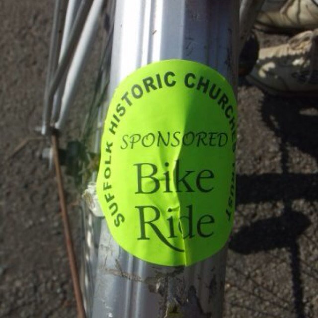 Suffolk Historic Churches Trust raising money for over 700 Church buildings with the sponsored annual Bike Ride and Stride.