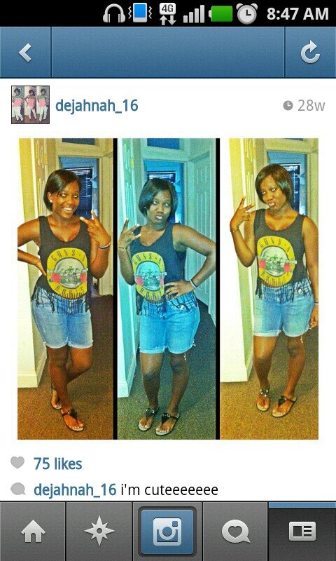 Follow Me On Instagram : @Dejahnah__ & Don't Care For No One , Im A Chasing My Dreams & MONEY !!