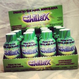 Chillax TM is a mid-day relaxation shot to enhance your mood, relieve stress, as well as keep you calm and focused.