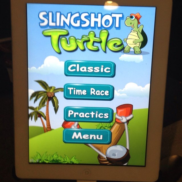 SlingShot Turtle is a fun Slingshot game meet Fred the turtle he and his family are invading your island protect your island free on IOS
Also try Falcon9 on 
a