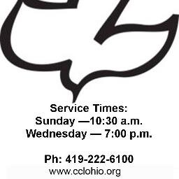 Calvary Chapel of Lima
Sunday 10:30AM - Wednesday 7PM
Need prayer? Email to prayer@cclohio.org