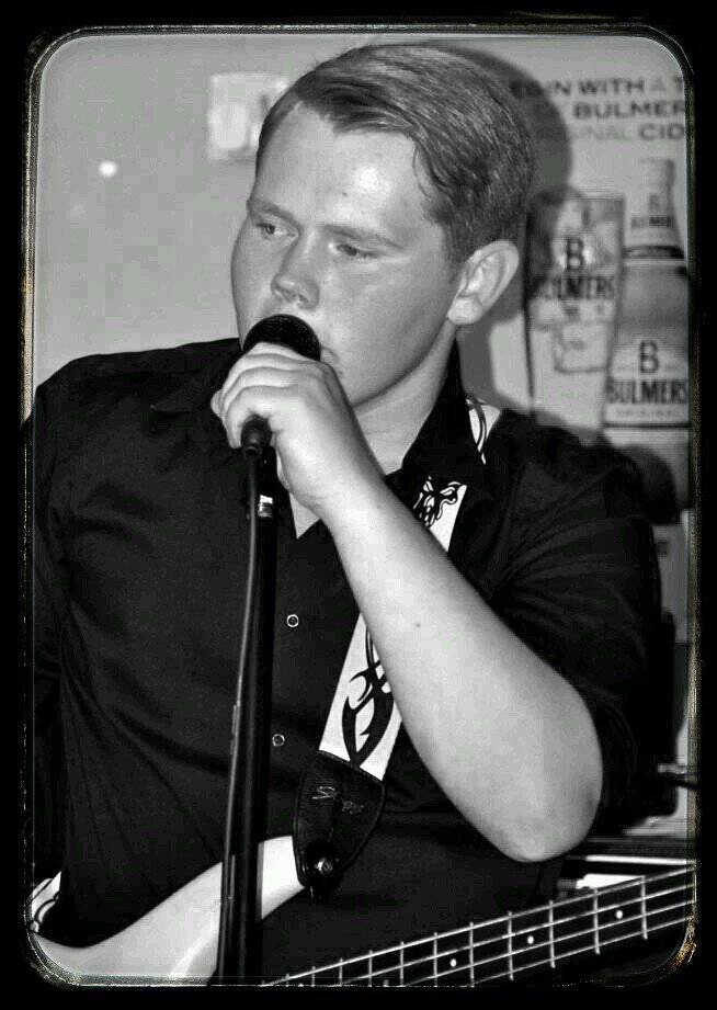 Cammy Mcilwham. Bassist/Vocalist for FreeSpeech. Gym. Play Rugby for GHA.
