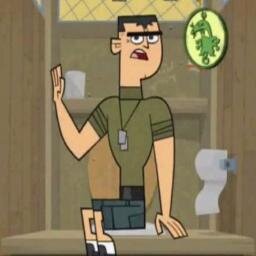 Private Brick McArthur reporting for duty! I'm here to win Total Drama!