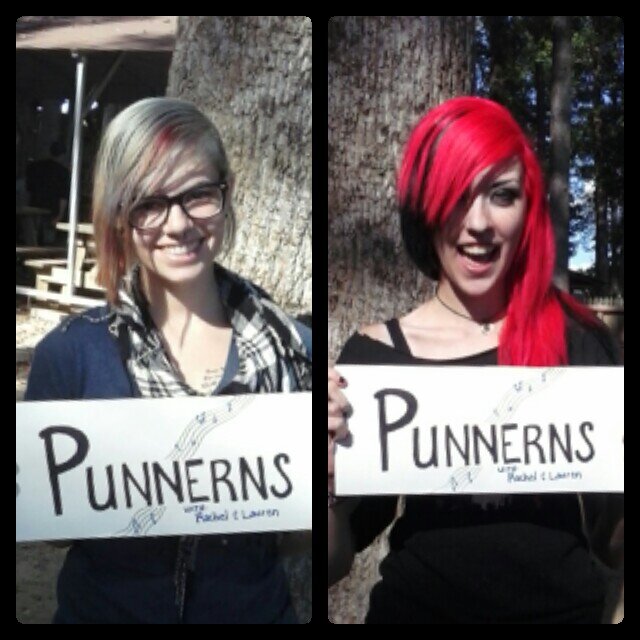 Couple of girls who just want to help #SupportLocalBands Check out our web show!
