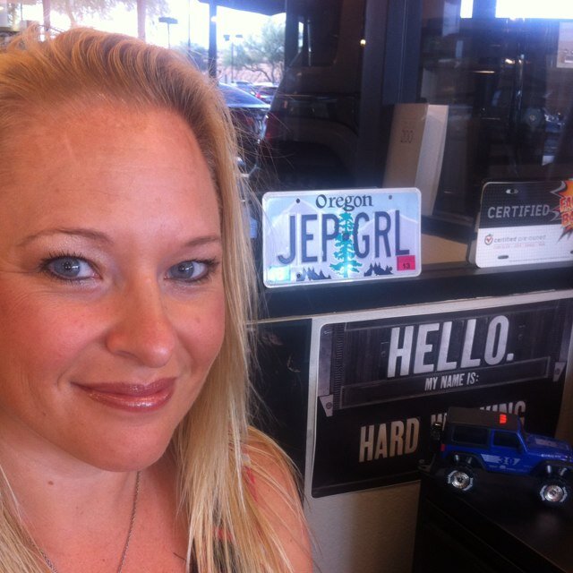 AZJeepGirl's profile picture. I love JEEPS! I love them so much I had to go work for the #1 dealer in Arizona - Airpark Jeep of Scottsdale!