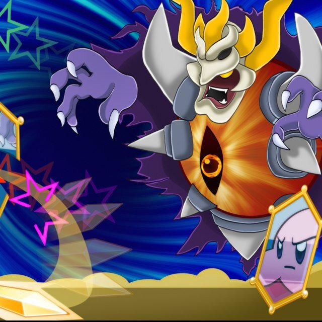Soon.... The Mirror Realm will be mine! All inhabitants will bow to Dark Mind!!! That Kirby will be nothing after I am finished...[#KirbyVerse/#Multiverse]