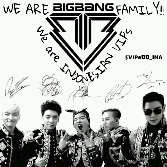 fanbase for 5 our amazing boy's ♔ BIGBANG ♔ .Always Love And Support BigBang.Keep calm and no fanwar ;).instagram:VIPsBB_INA