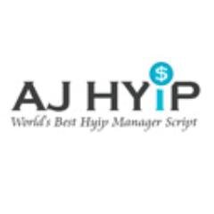 AJ HYIP - Powerful Professional HYIP Manager Script.