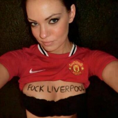 The red one is manchester united. And manchester united is the red one.