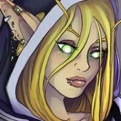 Visionary of Lionsbane, Shadow Priestess ( WRA Twitter Project )