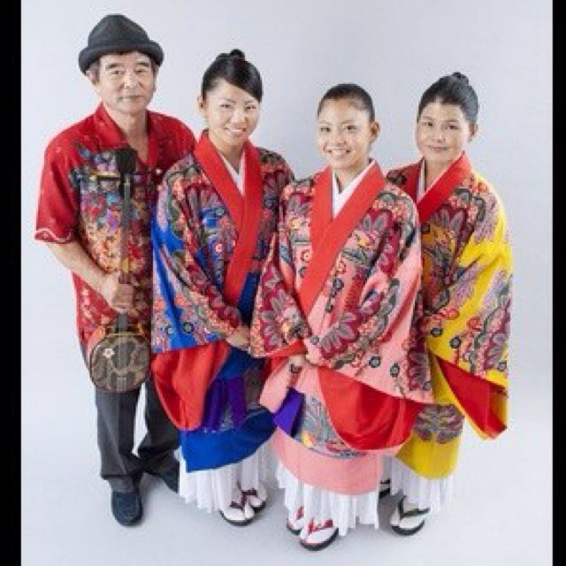 具志堅ファミリー 具志堅商店 紅型ワンピース 手作り 紅型 ワンピース 沖縄 衣装 おんなの駅 おんなの駅なかゆくい市場 具志堅商店 具志堅ファミリー Handmade Okinawa Gift Dress ヒヤミカチ 場所 おんなの駅 なかゆくい市場 T