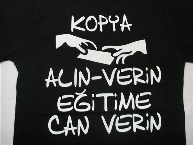 kopya çekerek bu gunlere gelmedik mi ?
