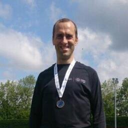 50% athlete, 50% injured. Finance manager and home chocolatier