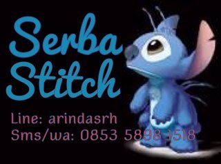 @arindasara (owner) • ready all stitch stuff • serious buyer only • sms/wa: 0853 5898 1518 • line: arindasrh • BRI • happy shopping sissy! Cek fav:)