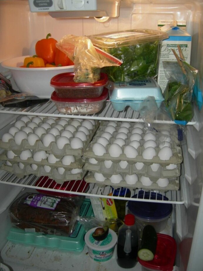 The inside of your fridge reveals a LOT about your health and wellbeing. Tweet us your pics!