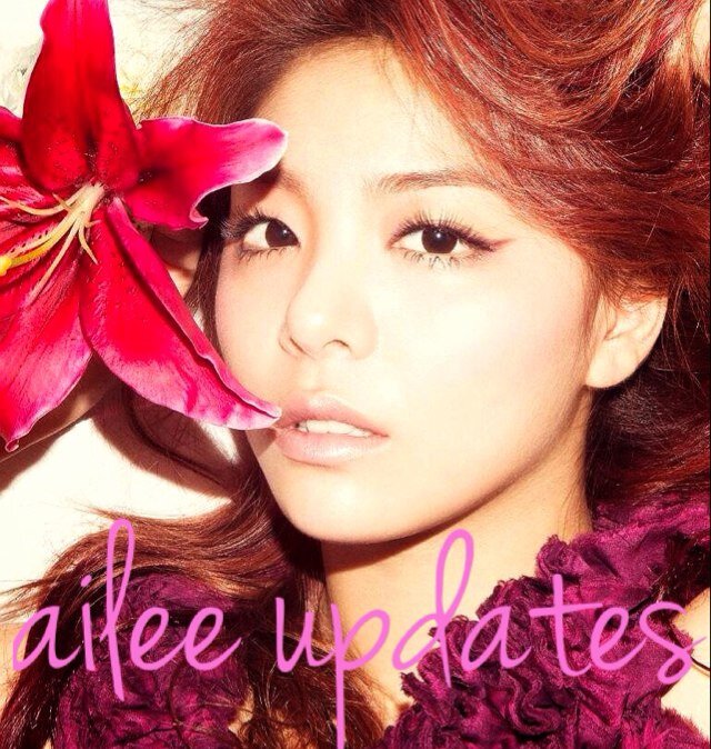 An international account giving you the fastest news & updates about Ailee (에일리)! admins @annyeongtrend @nizzyminaj @heramicxtfan Since 120209