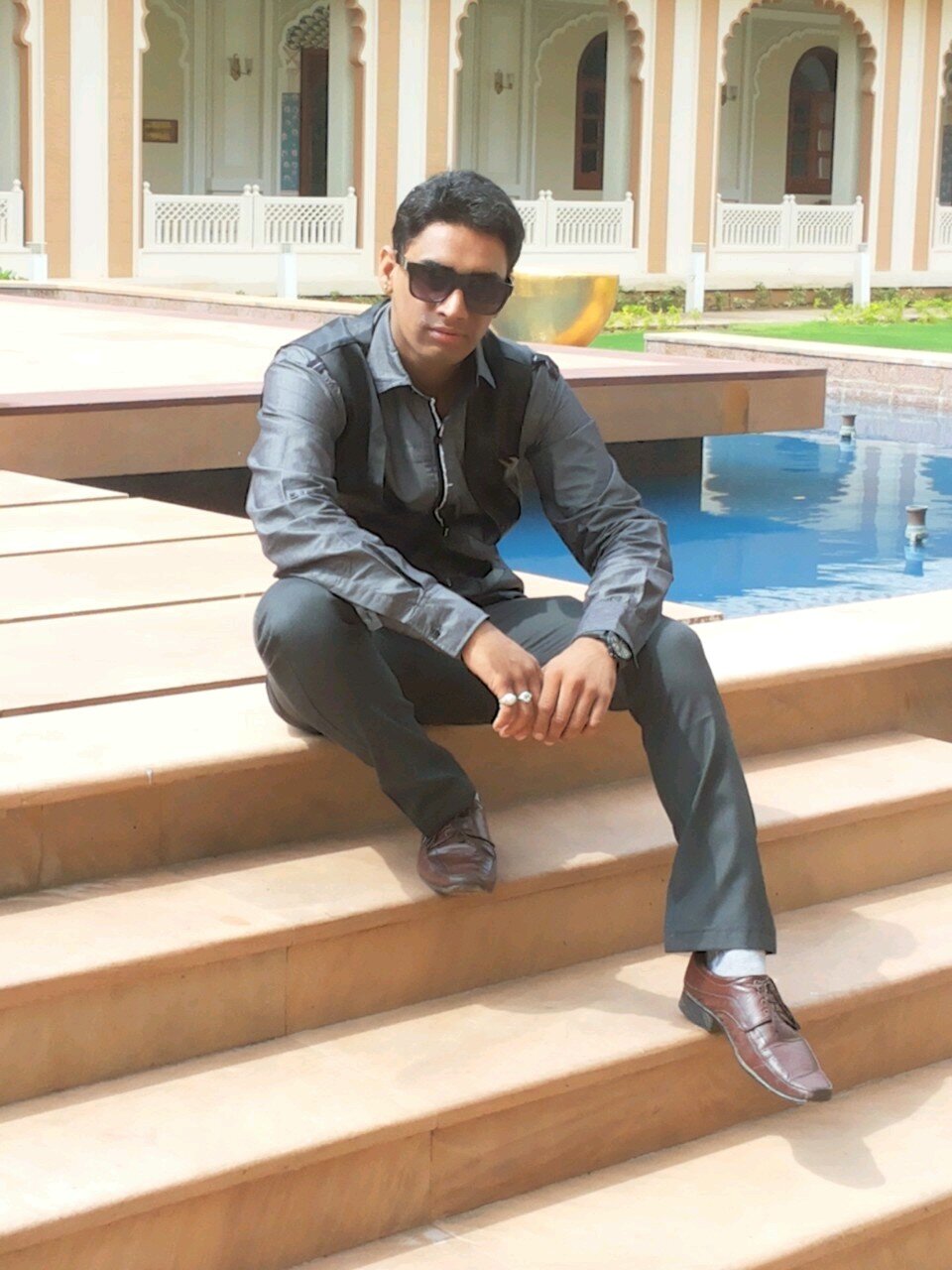 i'm helping boy with happy nature