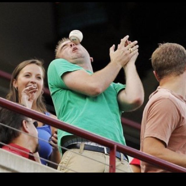 People who play baseball have down syndrome