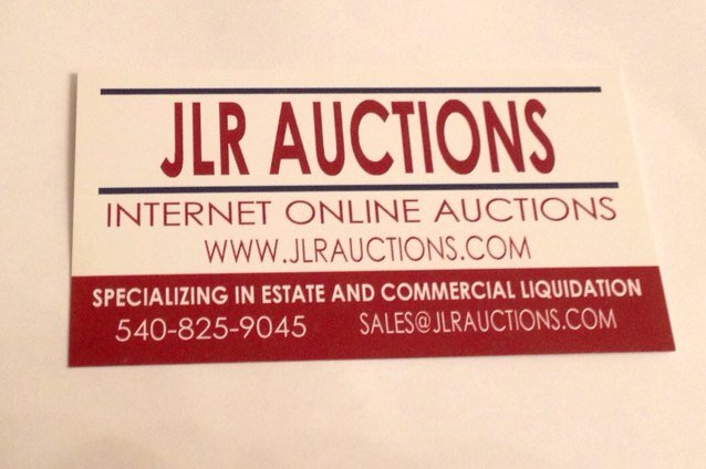 At JLR we are an online auction firm with a passion for our bussines, clients, and customers! Visit us at http://t.co/PY3c6kxhHK for more details.