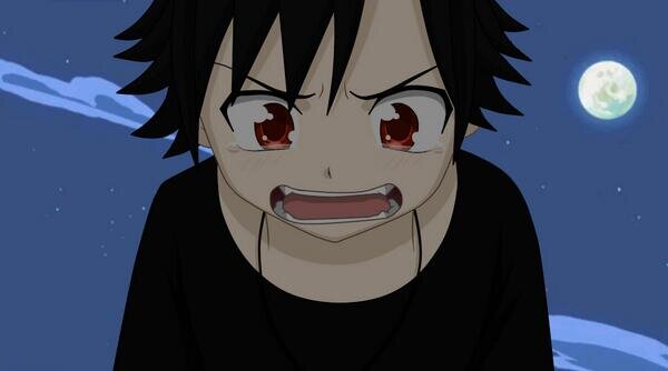 I-I'm Kito and i'm a rubber Dragon Slayer! I-I'm only 8 I have no parents please be nice. My village was destroyed and my parents i'm all alone. #FT #OC