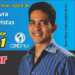 Um cristão que busca a cada dia ser aprovado por Deus. Suplente de Vereador em João Pessoa com 1.800 votos em 2012 - FÉ E FORÇA PARA MUDAR!