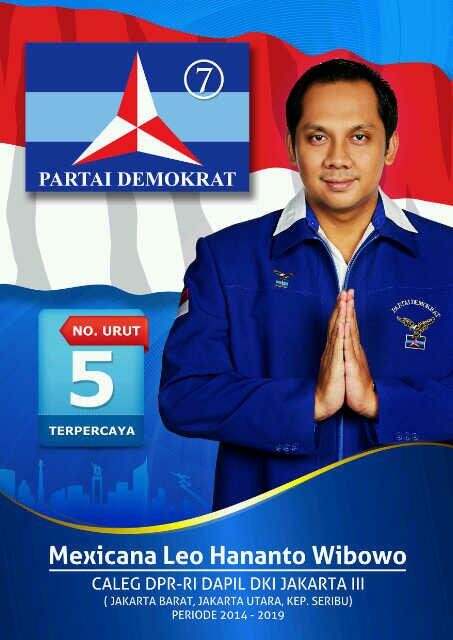 Calon Legislatif DPR RI Dapil 3 DKI Jakarta
Mexicana Leo Hananto Wibowo
