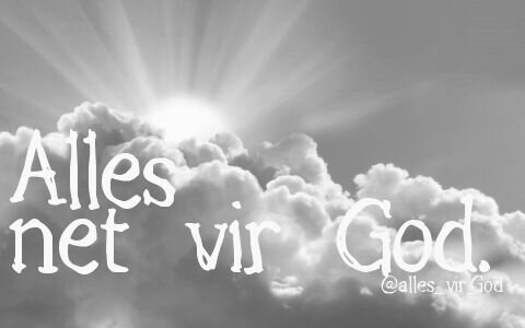 Volg God