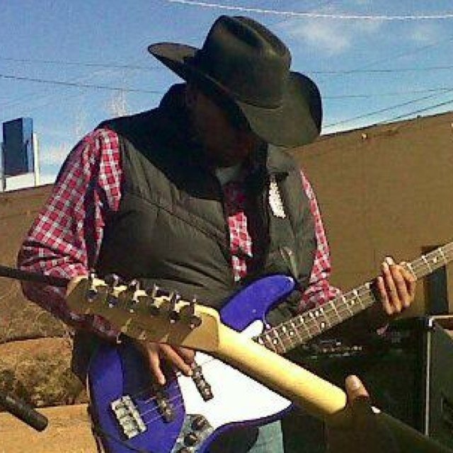 I wear this Cowboy hat to cover up these horns Concrete Finisher/Musician..I tweet therefore I aint perfect..