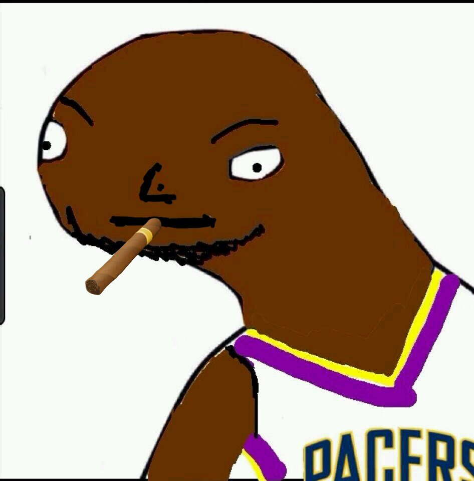 Ef yu dunt eet et KFC git teh Fuk utta heer| No affiliation with Roy Hibbert or the Pacers. kik me: JaridSollingor
