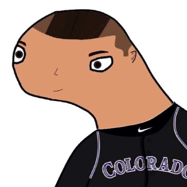 Original Carlos Gonzalez toon | not affiliated with the rockies or carlos gonzalez #5 other accounts: @amJosayIglesies and @Roolpls
              #bichfuknsquad