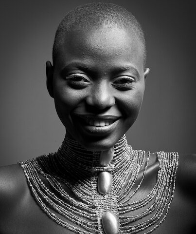 Award winning model of the year 2011 by MTN/BRITISH Council, also a documentary,Self-portrait Photographer.