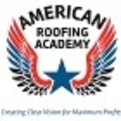 RoofingAcademy's profile picture. American Roofing Academy was design for owners and sales reps in the residential roofing Industry to increase Profits and Sales by shortening the learning curve