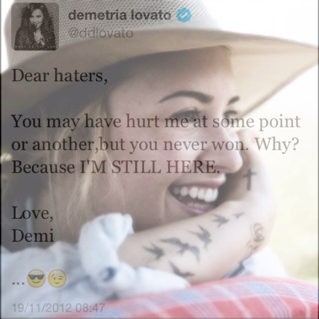 'To be some1' inspiration is the biggest goal in my life'-Demi Lovato #LOVATIC, here for u all dont hesitate to dm me 3 Still is la la land xxx